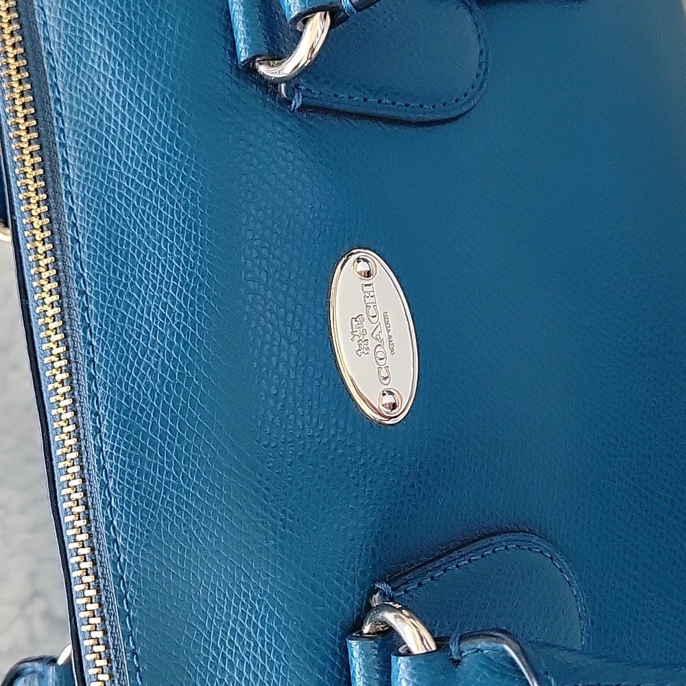 Coach handbag mini Teal - Picture 2 of 4